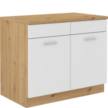 Szafka dolna stojąca 2 drzwi z blatem SPUB 100 MARIA NEW Podstawowe