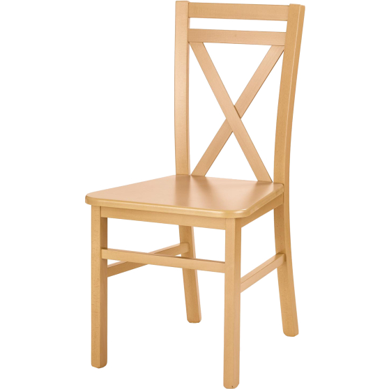 Krzesło drewniane DARIUSZ 2 Dąb Miodowy Podstawowe
