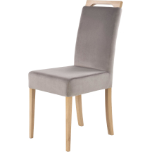 Krzesło drewniane CLARION Dąb Miodowy / tap: Riviera 91 Podstawowe