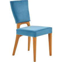 Krzesło drewniane WENANTY Dąb Miodowy / Morski Podstawowe