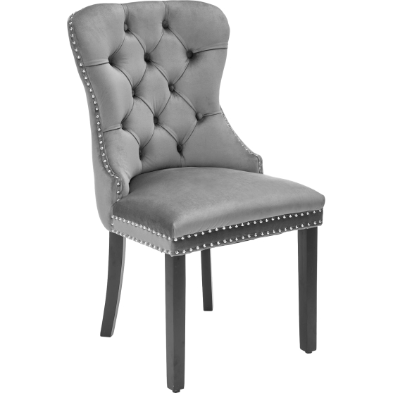 Krzesło drewniane MIYA Czarny / Popiel Podstawowe