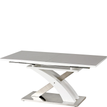 Stół rozkładany 160-220x90x75 SANDOR 2 Popiel / Biały Podstawowe