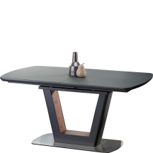 Stół rozkładany 160-200x90x76 BILOTTI Antracyt Mat / Orzech Podstawowe