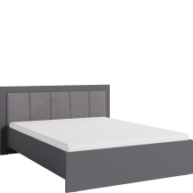 Łóżko 160 x 200 ze stelażem i pojemnikiem Antracyt SR6 SMART SYPIALNIA Podstawowe