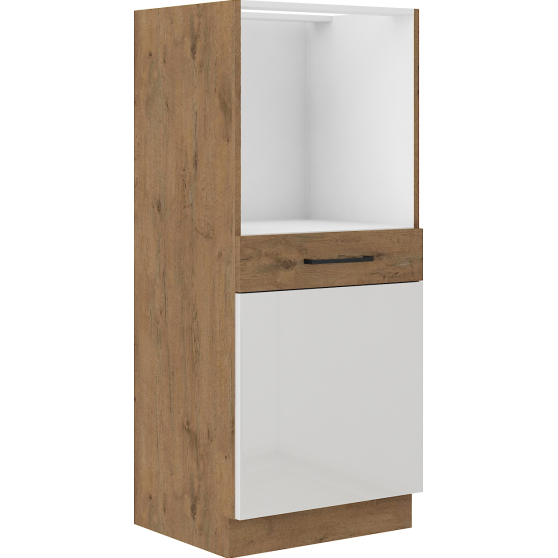 Szafka dolna wysoka słupek pod zabudowę piekarnika 60 DP-145 1F VIGO BIAŁY POŁYSK Podstawowe