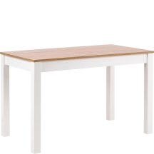 Stół 120x68x76 KSAWERY Dąb Sonoma / Biały Podstawowe