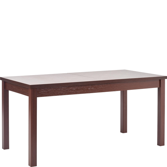 Stół rozkładany 118-158x75x76 MAURYCY Ciemny Orzech Podstawowe