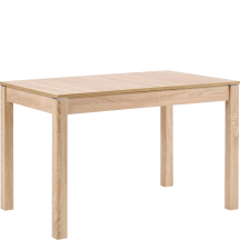 Stół rozkładany 118-158x75x76 MAURYCY Dąb Sonoma Podstawowe