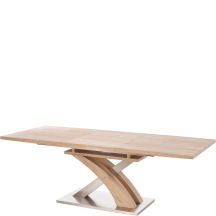 Stół rozkładany 160-220x90x75 SANDOR Dąb Sonoma Podstawowe