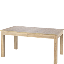 Stół rozkładany 160-300x90x76 SEWERYN Dąb Sonoma Podstawowe