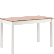 Stół 120x68x76 KSAWERY Dąb Sonoma / Biały Podstawowe