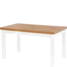 Stół rozkładany 140-220x80x76 TIAGO Dąb Lancelot Podstawowe