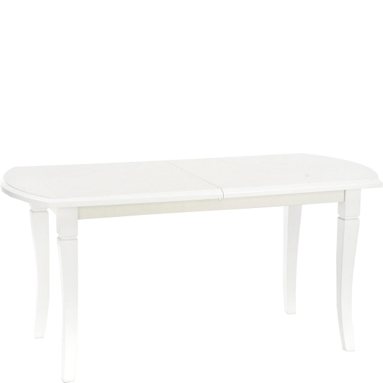 Stół rozkładany 160-240x90x74 FRYDERYK Biały Podstawowe