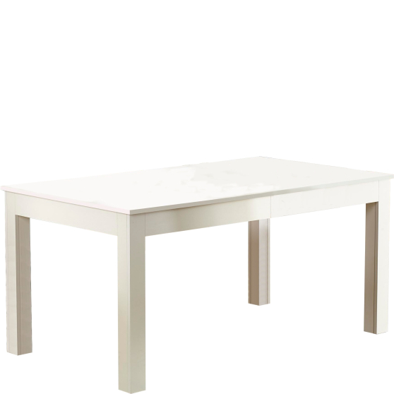 Stół rozkładany 160-300x90x76 SEWERYN Biały Podstawowe