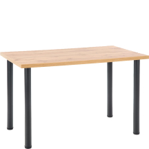 Stół 120x60x75 MODEX 2 120 Dąb Wotan / Czarny Podstawowe