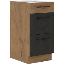 Szafka dolna stojąca 3 szuflady 40 D 3S VIGO MATERA Podstawowe