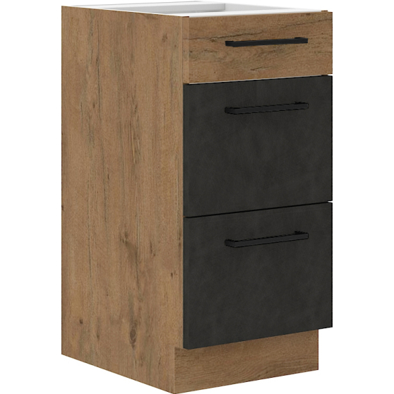 Szafka dolna stojąca 3 szuflady 40 D 3S VIGO MATERA Podstawowe