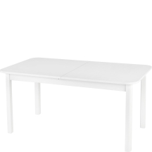 Stół rozkładany 160-228x90x78 FLORIAN Biały Podstawowe
