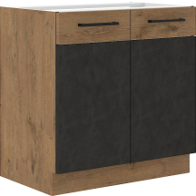 Szafka dolna stojąca 2 drzwi 80 D 2F VIGO MATERA Podstawowe