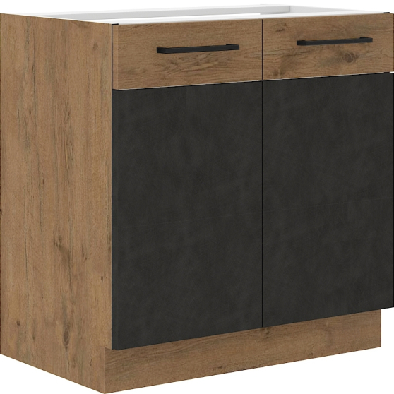 Szafka dolna stojąca 2 drzwi 80 D 2F VIGO MATERA Podstawowe