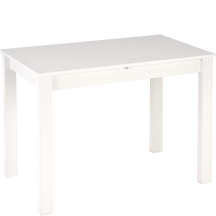 Stół rozkładany 100-135x60x75 GINO Biały Podstawowe