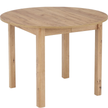 Stół rozkładany 102-142x102x76 RINGO Dąb Craft Podstawowe