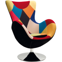 Fotel wypoczynkowy patchworkowy BUTTERFLY Podstawowe