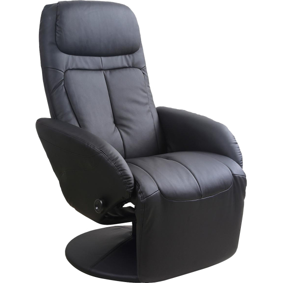 Rozkładany fotel wypoczynkowy OPTIMA czarny Podstawowe