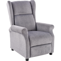 Rozkładany fotel wypoczynkowy AGUSTIN-M Popiel Podstawowe