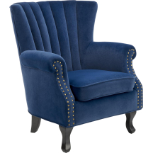 Fotel wypoczynkowy TITAN Granatowy Podstawowe