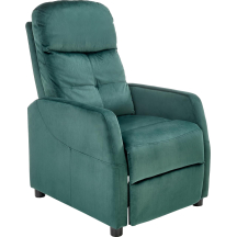 Rozkładany fotel wypoczynkowy FELIPE 2 ciemny zielony Podstawowe