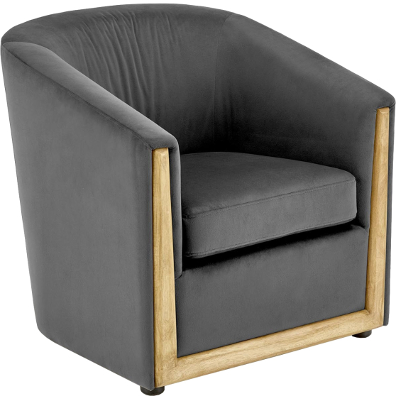 Fotel wypoczynkowy ENRICO Popiel Podstawowe