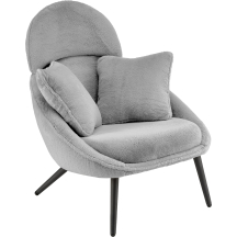 Fotel wypoczynkowy MERRY Popiel Podstawowe