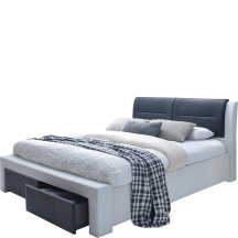 CASSANDRA-S 140 Halmar Łóżko tapicerowane Podstawowe