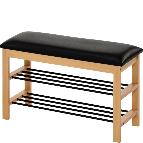 Stojak na buty ST-11 Naturalny / Czarny Podstawowe