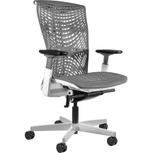 Fotel obrotowy ergonomiczny REYA M Biały Podstawowe