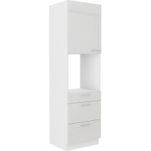 Szafka dolna wysoka słupek pod zabudowę piekarnika 60 DPS-210 3S 1F LARA BIAŁY POŁYSK Podstawowe