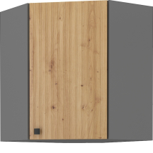 Szafka górna wisząca narożna 1 drzwi 60 x 60 GN-72 1F 45 AVA Podstawowe