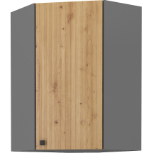 Szafka górna wisząca narożna 1 drzwi 60 x 60 GN-90 1F 45 AVA Podstawowe