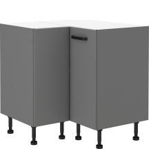 Szafka kuchenna stojąca narożna 2 drzwi 90 x 90 ND 2F NESSA Podstawowe