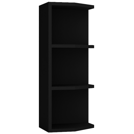 Szafka górna wisząca narożna z półkami WPO Czarny Groszek do Classic Line Podstawowe