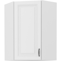 Szafka górna wisząca narożna 1 drzwi 60 x 60 GN-90 1F 45 STILO BIAŁY MAT Podstawowe (1)