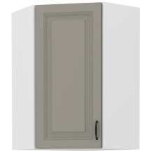 Szafka górna wisząca narożna 1 drzwi 60 x 60 GN-90 1F 45 STILO CLAY GREY Podstawowe (1)