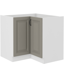 Szafka kuchenna stojąca narożna 2 drzwi 90 x 90 ND 2F STILO CLAY GREY Podstawowe (1)