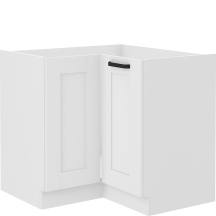 Szafka kuchenna stojąca narożna 2 drzwi 90 x 90 ND 2F LUNA BIAŁY MAT Podstawowe (1)