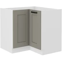 Szafka kuchenna stojąca narożna 2 drzwi 90 x 90 ND 2F LUNA CLAY GREY Podstawowe (1)