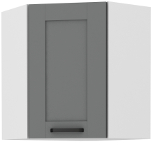 Szafka górna wisząca narożna 1 drzwi 60 x 60 GN-72 1F 45 LUNA DUST GREY Podstawowe