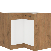 Szafka kuchenna stojąca narożna 2 drzwi 90 x 90 ND 2F VIGO BIAŁY POŁYSK Podstawowe