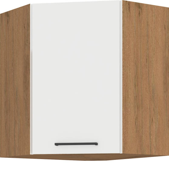 Szafka górna wisząca narożna 1 drzwi 60 x 60 GN-72 1F 45 VIGO BIAŁY POŁYSK Podstawowe