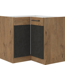 Szafka kuchenna stojąca narożna 2 drzwi 90 x 90 ND 2F VIGO MATERA Podstawowe